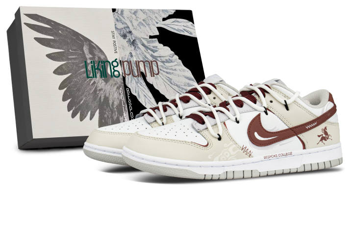 Nike Nike Dunk Cow Leather Coverage Impact Resistance Low top Skateboard Shoes Men's