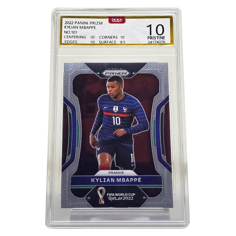 PANINI Mbappé Soccer Player Cards 2022 Qatar National Team Prizm Graded Cards 1 Pc