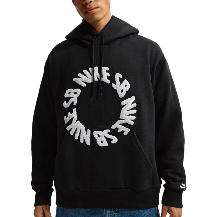Nike Nike SB Sweatshirts Men's Black/White Hooded Moderate