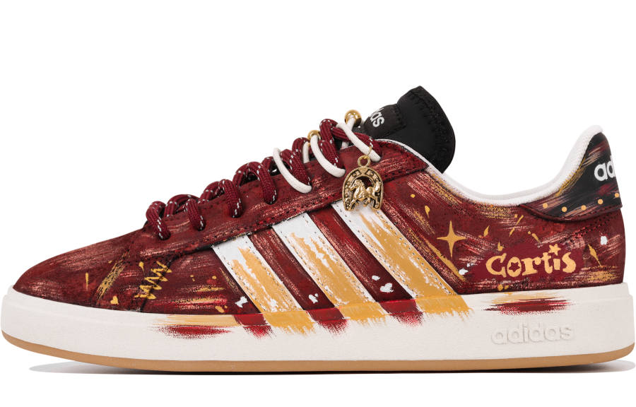 Adidas Adidas Grand Court Base 00s Fu Guang, Ma Nian Jiayou, Retro Nostalgic, Relaxed Old Money