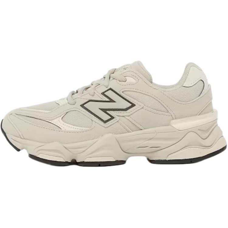 New Balance New Balance NB 9060 Leather Running Shoes Beige Kids'