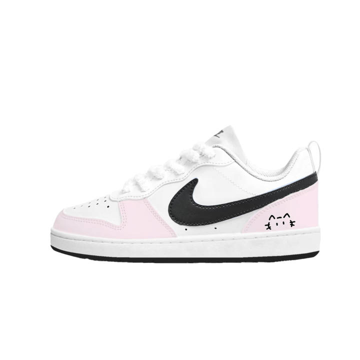 Nike Nike Court Borough Synthetic Leather Cushioning Abrasion Resistant Slip Resistant