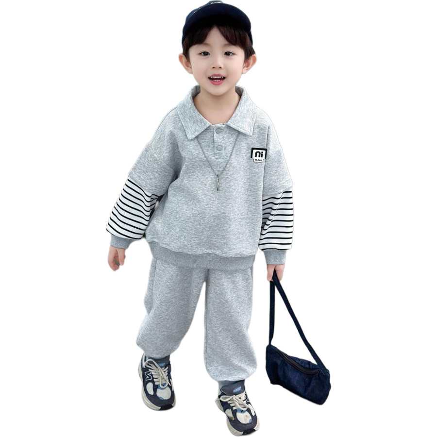 EASTERN CAMEL Kids Casual Sportswear Polo Collar Moderate