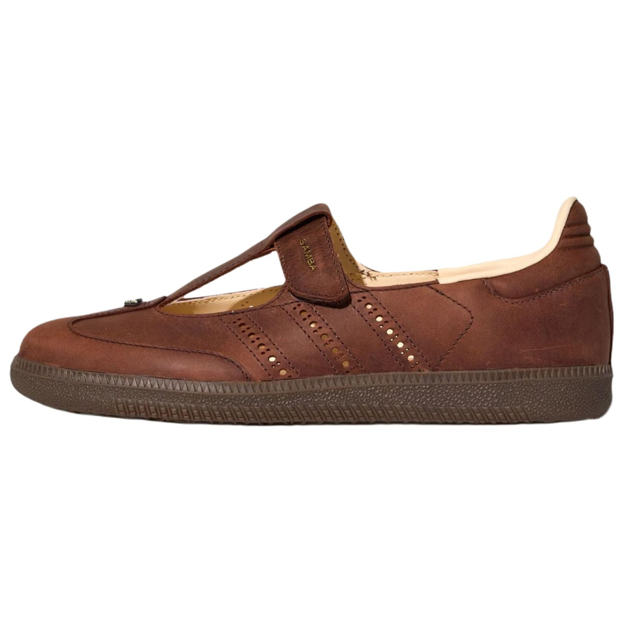 Adidas Originals Samba Jane Mary Jane Shoes Unisex Brown