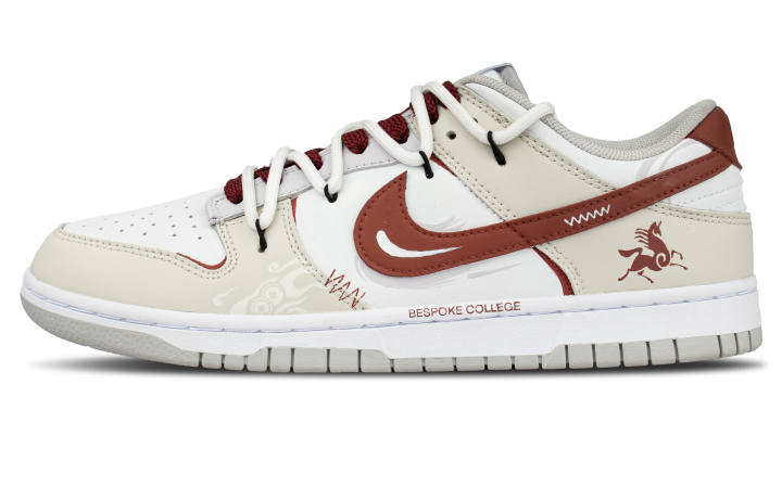 Nike Nike Dunk Cow Leather Coverage Impact Resistance Low top Skateboard Shoes Men's