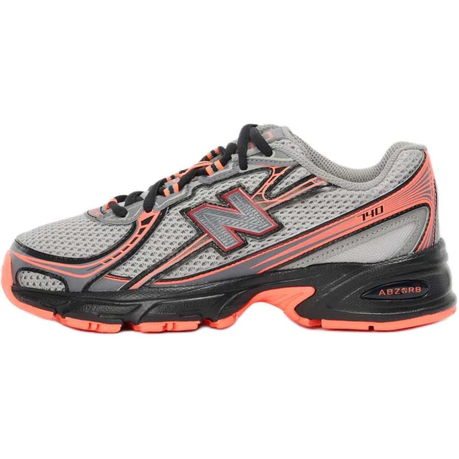 New Balance New Balance NB 740 Kids' Running Shoes Silver Red