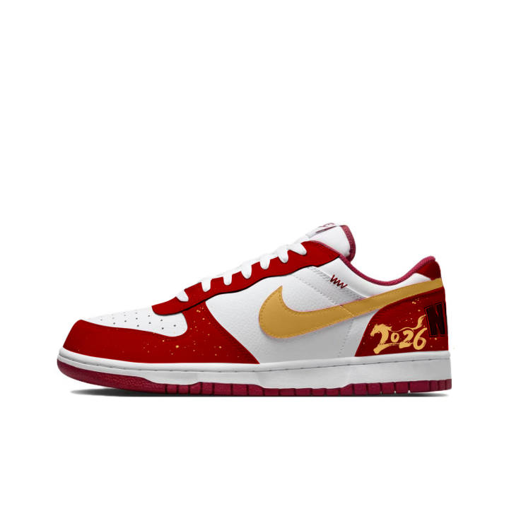 Nike Nike Big 'Fu' Horse Greeting Card For The New Year Abrasion Resistant Breathable Abrasion Resistant Breathable Low top