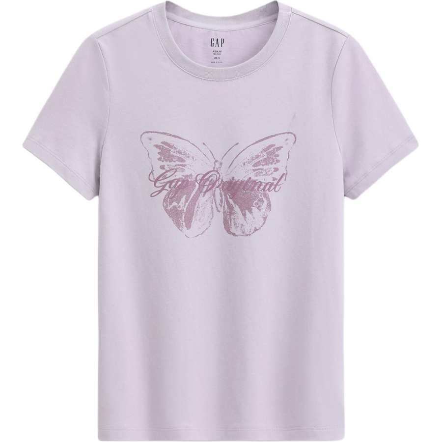 GAP T Shirts Women's Crew Neck Moderate