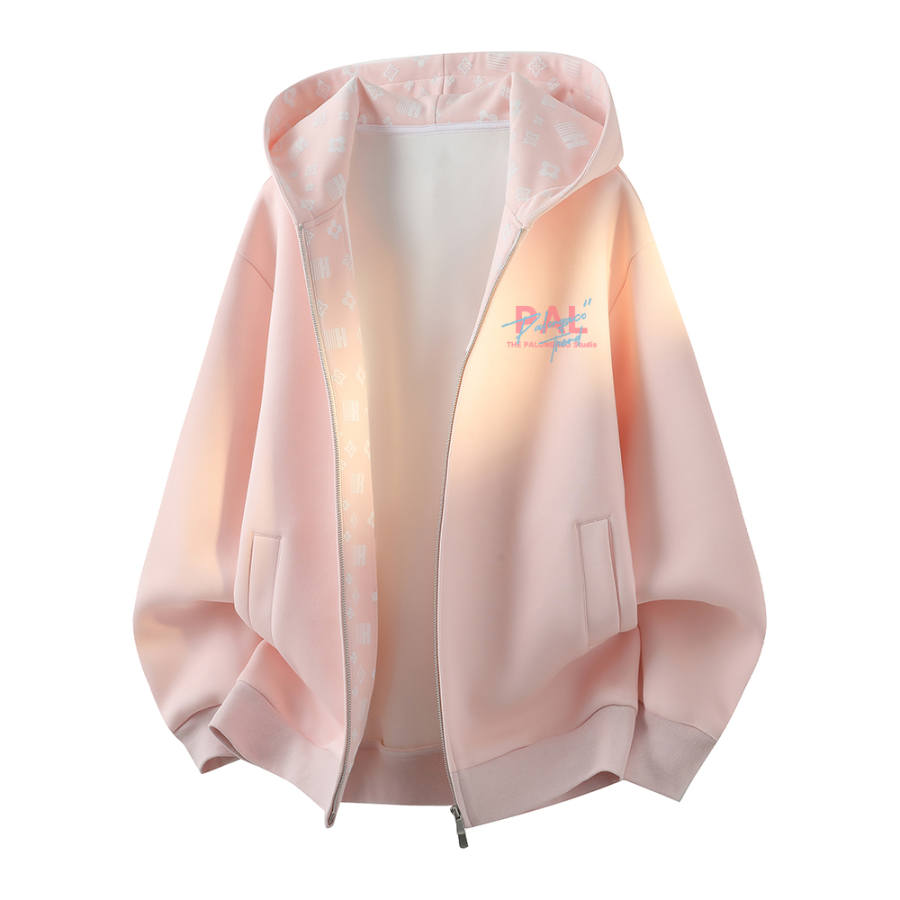 PAL ONGACO Sweatshirts Women's Hooded Moderate Cardigan