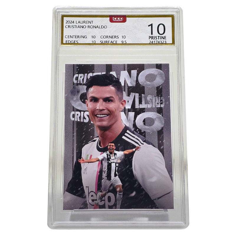 LAURENT Collection Cristiano Ronaldo Player Card 24 Global Version, Juventus Career Milestone Moments