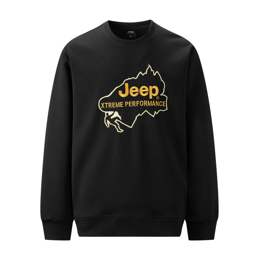 Jeep Sweatshirts Unisex Crew Neck Moderate Regular