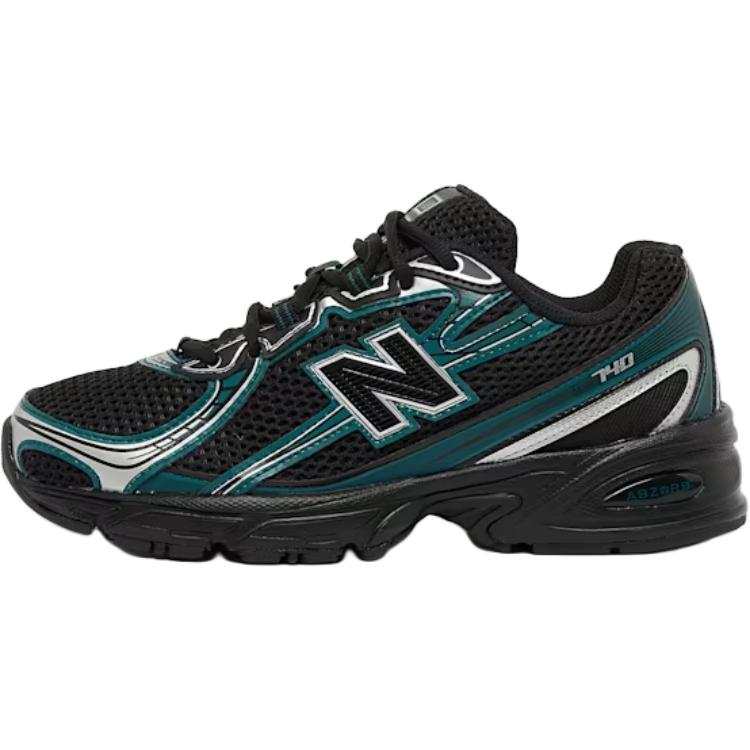 New Balance New Balance NB 740 Kids' Running Shoes Black Green