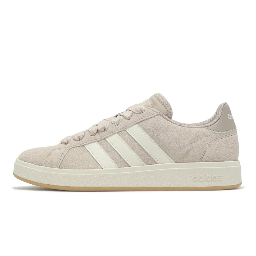 Adidas Adidas Grand Court Base 00s Athleisure Low top Skateboard Shoes Men's Brown White Gray