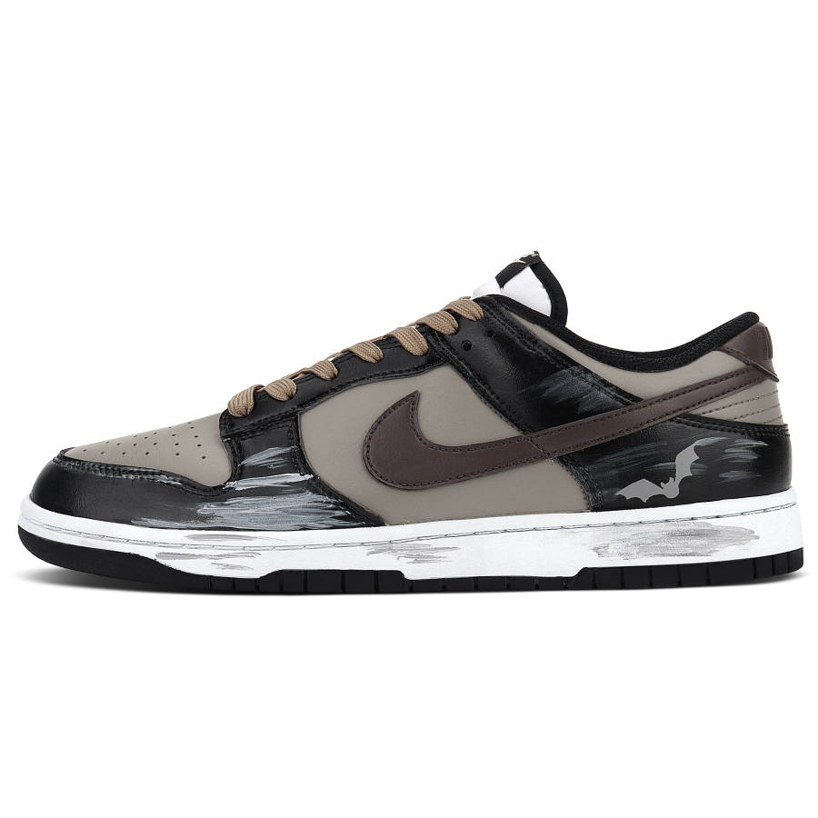 Nike Nike Dunk Abrasion Resistant Slip Resistant Low top Skateboard Shoes Unisex Gray Brown