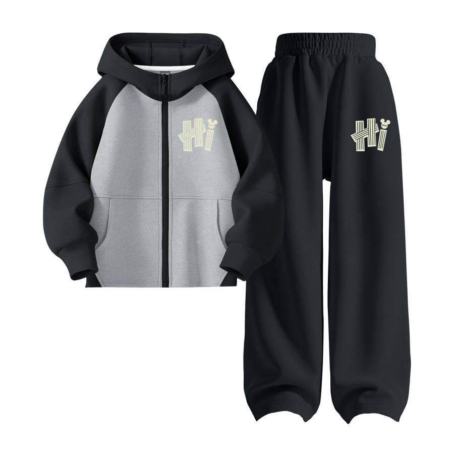 Disney Kids Casual Sportswear Hooded Moderate