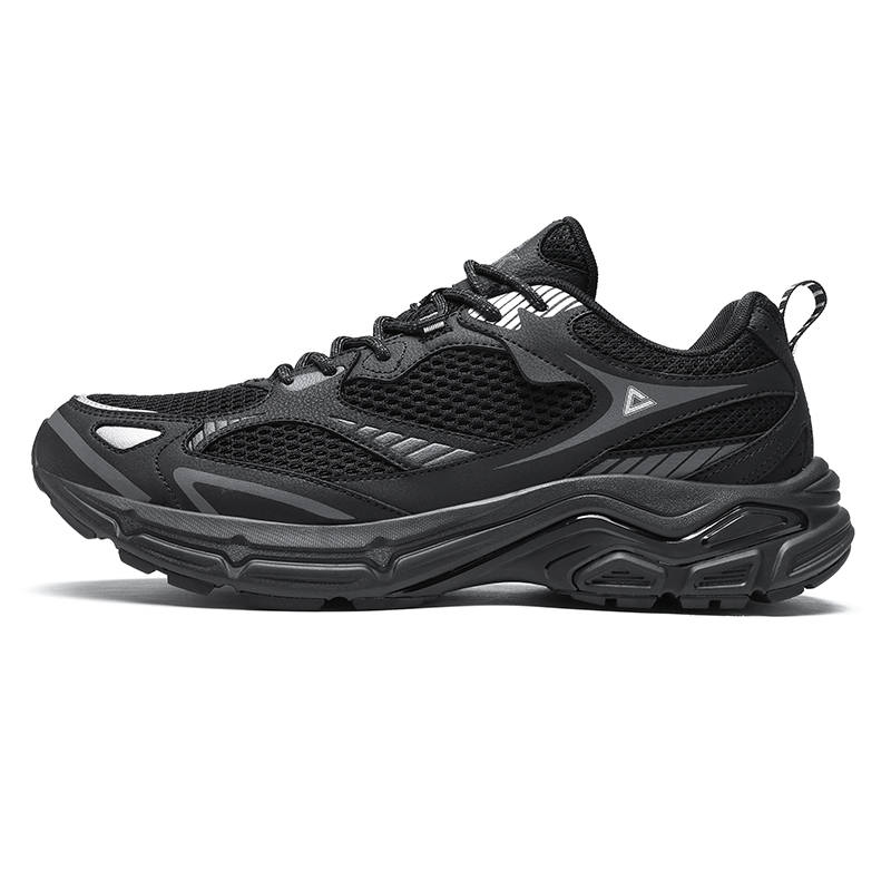 PEAK Yueying Mesh Low top Casual Shoes Unisex Black Silver