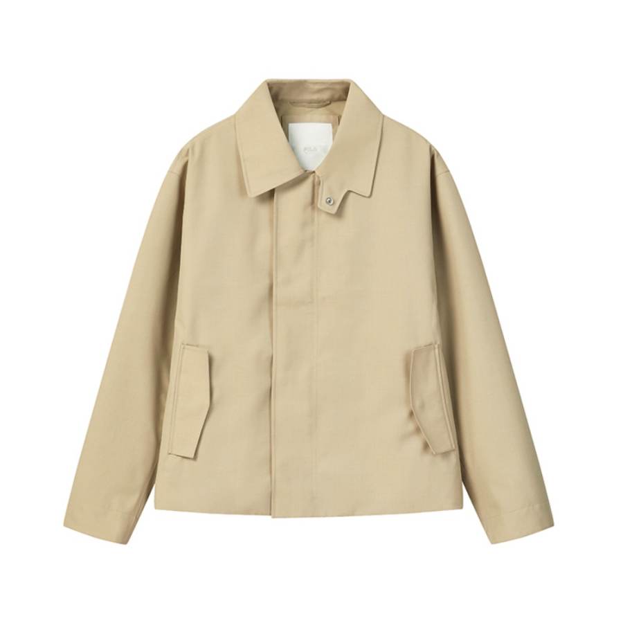 FILA MILANO Jacket Men's Sandstone Khaki