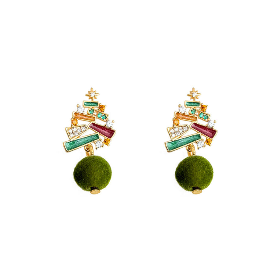 Barbie Synthetic Cubic Zirconia Earrings Women's