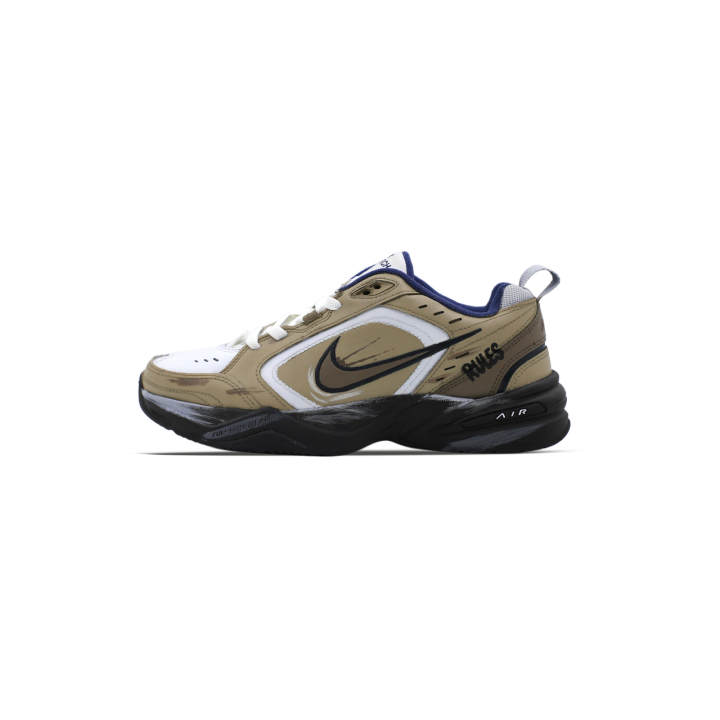 Nike Nike Air Monarch 4 Desert Storm Slip Resistant Low top Chunky Sneakers Unisex