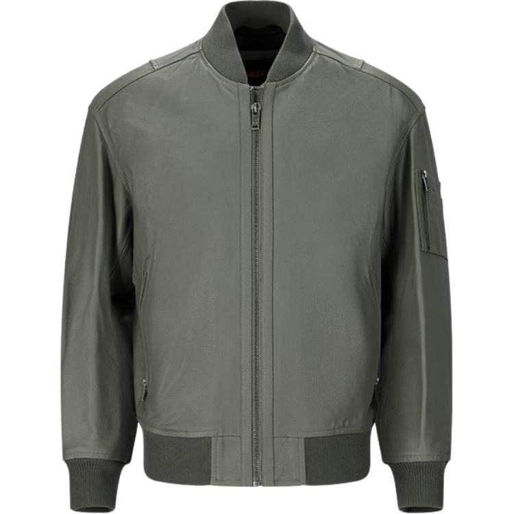 HUGO BOSS HUGO BOSS SS26 Leather Jacket Men's