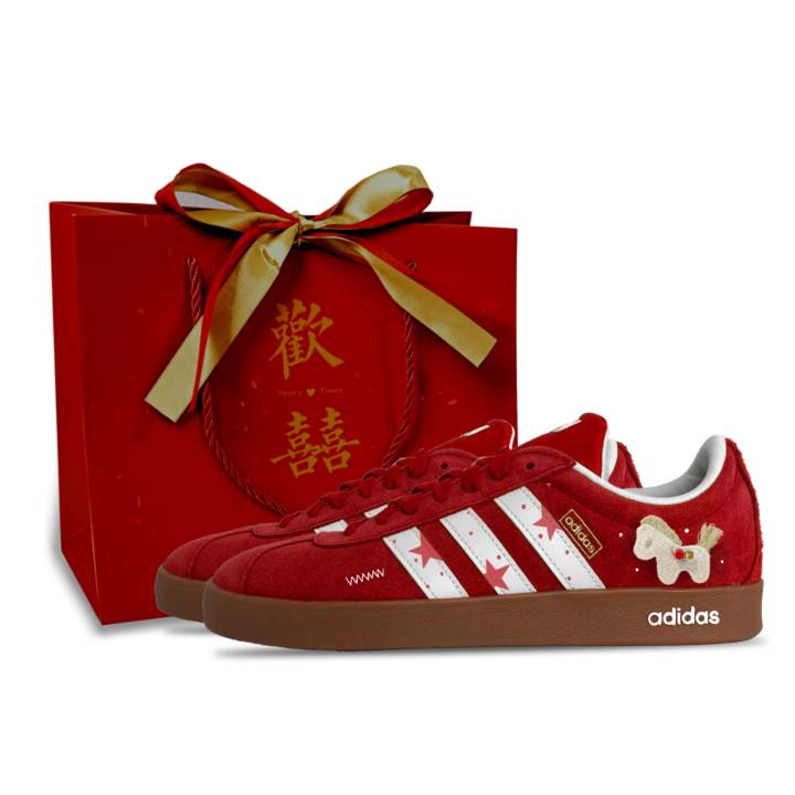 Adidas Adidas Vl Court Classic Low top Skateboard Shoes Unisex
