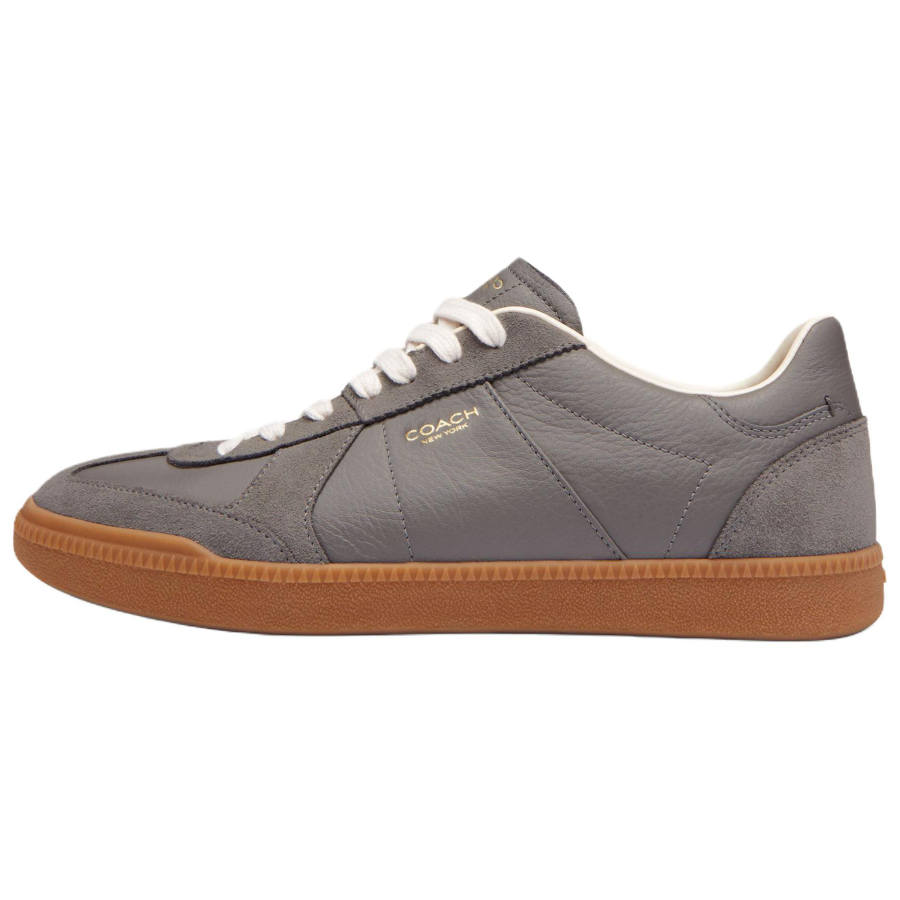 COACH Ellis Low top Skateboard Shoes Women's Charcoal Gray