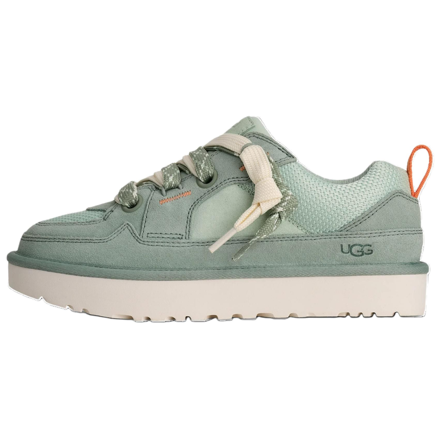 UGG UGG Lowmel Textile, Suede Low top Casual Shoes Women's Green