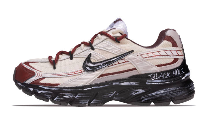 Nike Nike Initiator Height Increasing Abrasion Resistant Slip Resistant Low top Casual Running Shoes Unisex Beige Red