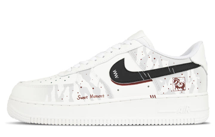 Nike Nike Air Force 1 Leather Coverage Low top Skateboard Shoes Unisex White