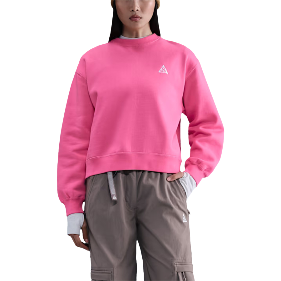 Nike Nike Nike Nike "Tuff Fleece" Women's Therma-FIT Crew-Neck Sweatshirt