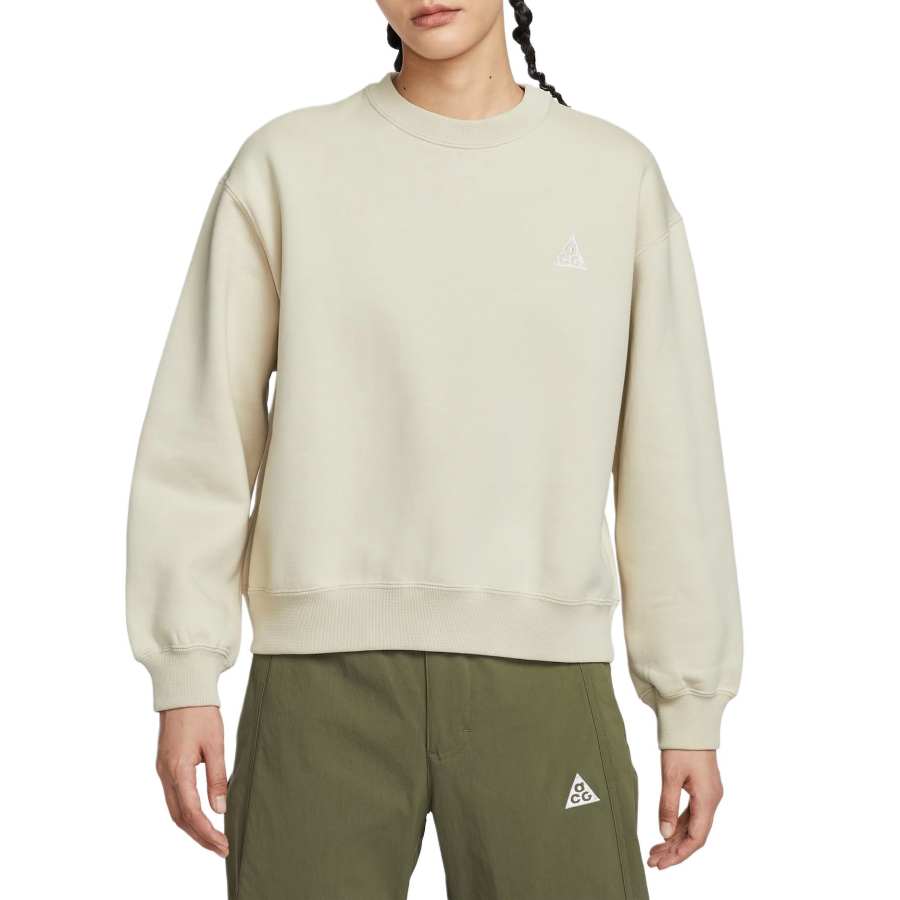 Nike Nike Nike Nike "Tuff Fleece" Women's Therma-FIT Crew-Neck Sweatshirt