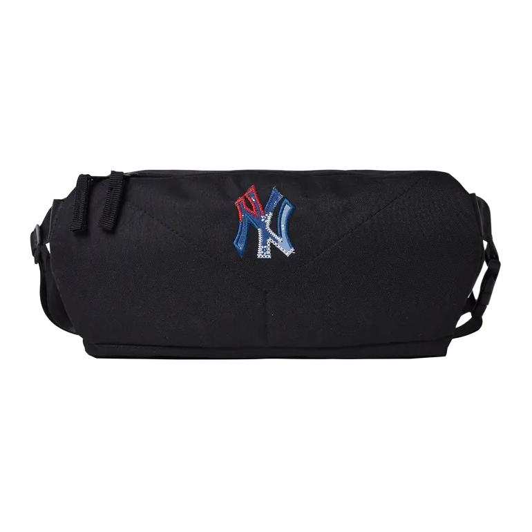 New Era MLB Collaboration Fabric One Shoulder Crossbody Fanny Pack Regular Men's Black
