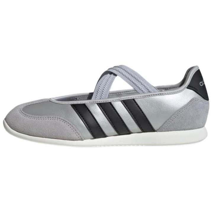 Adidas Barreda Wmns Adidas Mary Jane 'Silver Metallic Core Black Off White' Women's