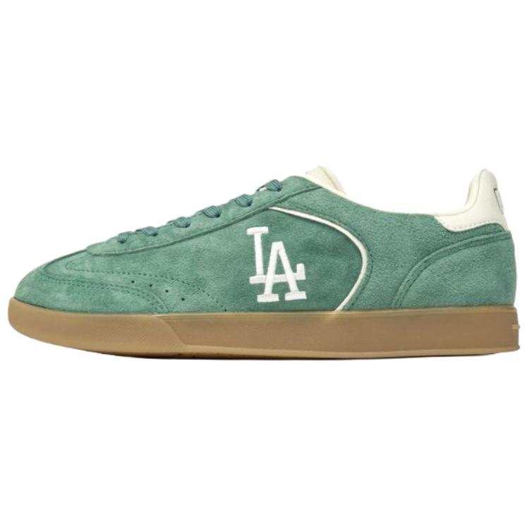 MLB Los Angeles Dodgers Slip Resistant Lightweight Non slip Lightweight Low top Skateboard Shoes Unisex Green