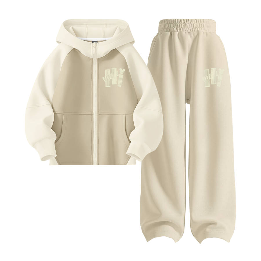 Disney Kids Casual Sportswear Hooded Moderate
