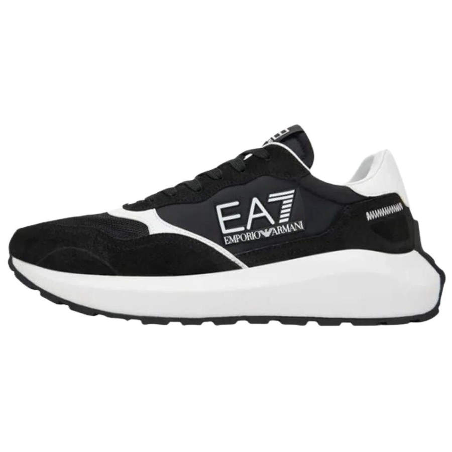 EMPORIO ARMANI EA7 Low top Casual Shoes 4cm Unisex Black
