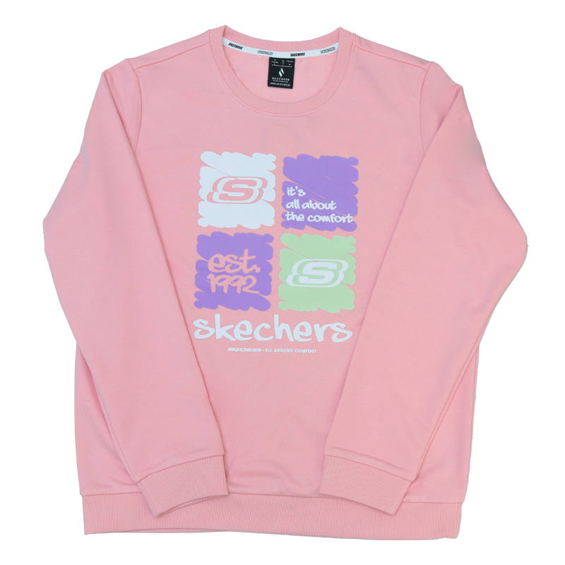 Skechers Sweatshirt Women's Quartz Pink