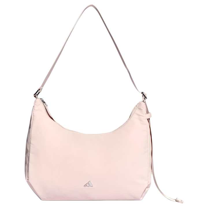 Adidas Adidas Matte Faux Leather Shoulder Bag Women's Pink