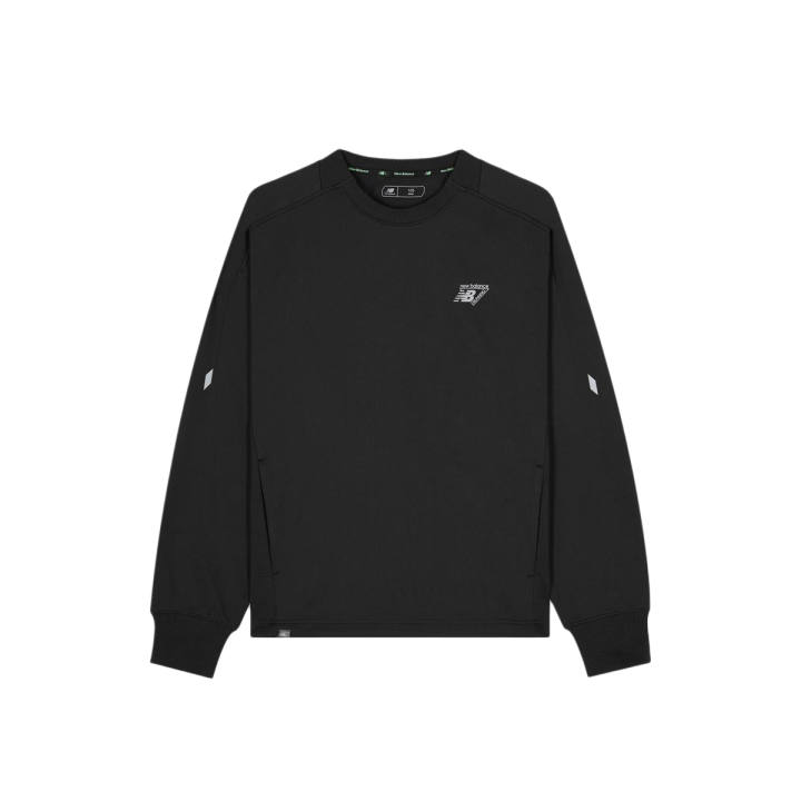 New Balance New Balance Sweatshirts Unisex Black Crew Neck Moderate Regular