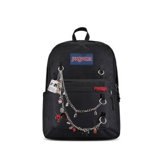 JanSport Polyester Backpack Regular Unisex Black