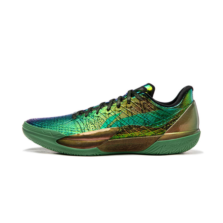 Li-Ning Li Ning Gamma 2 Low top Basketball Shoes Men's Turquoise Green
