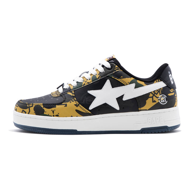 A BATHING APE BAPE STA Low top Skateboard Shoes Unisex