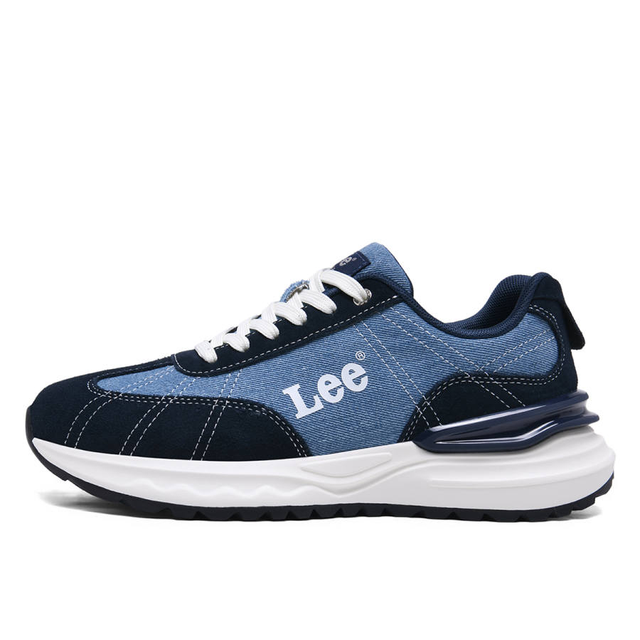 Lee Lee Textile, Split Cow Leather Low top Casual Shoes Men's