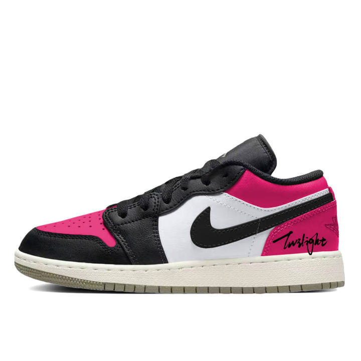 Jordan Jordan Air Jordan 1 Fuchsia Sniper Synthetic Leather, Leather Slip Resistant Abrasion Resistant