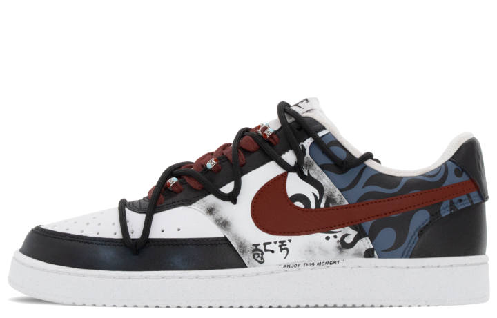 Nike Nike Court Vision 1 Vintage, Ethnic Style, Pingcai Cushioning Slip Resistant Cushioning Slip Resistant Low top