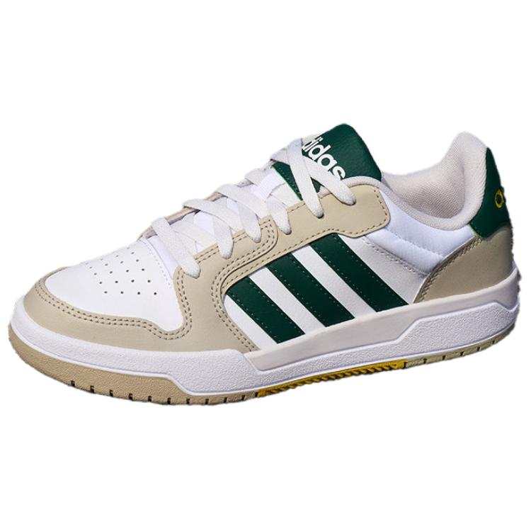 Adidas Adidas ENTRAP Textile, Synthetic Leather, Leather Low top Skateboard Shoes Unisex Gray White Green