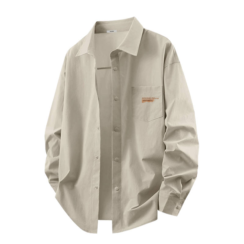 MINISO MINISO Shirts Unisex Lapel Moderate Workwear