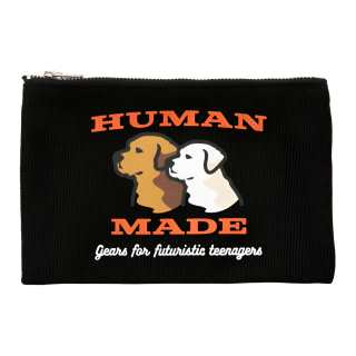 HUMAN MADE Cotton And Canvas Clutch Women's Black