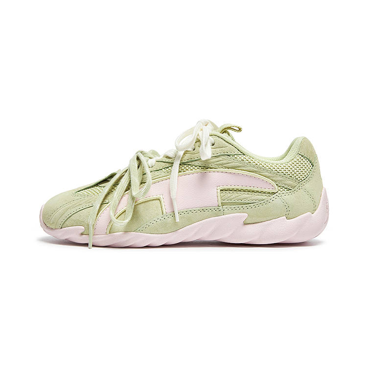 Champion Low top Casual Shoes Women's Xiling Green/Peach Blush Pink