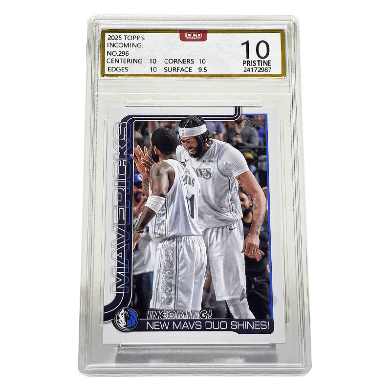 Topps 25 26 Rookie Collection, Anthony Davis Player Card, Dual Team Scale Special Card Graded Cards 1 Pc